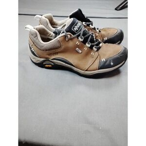 Ahnu Montara II Chocolate Chip Leather Women 6 Hiking Shoe Boots Preppy Outdoor*